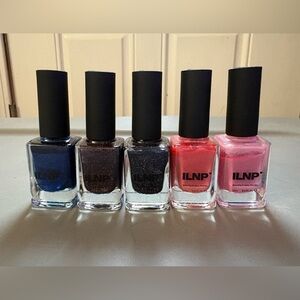 Bundle of five ILNP nail polishes